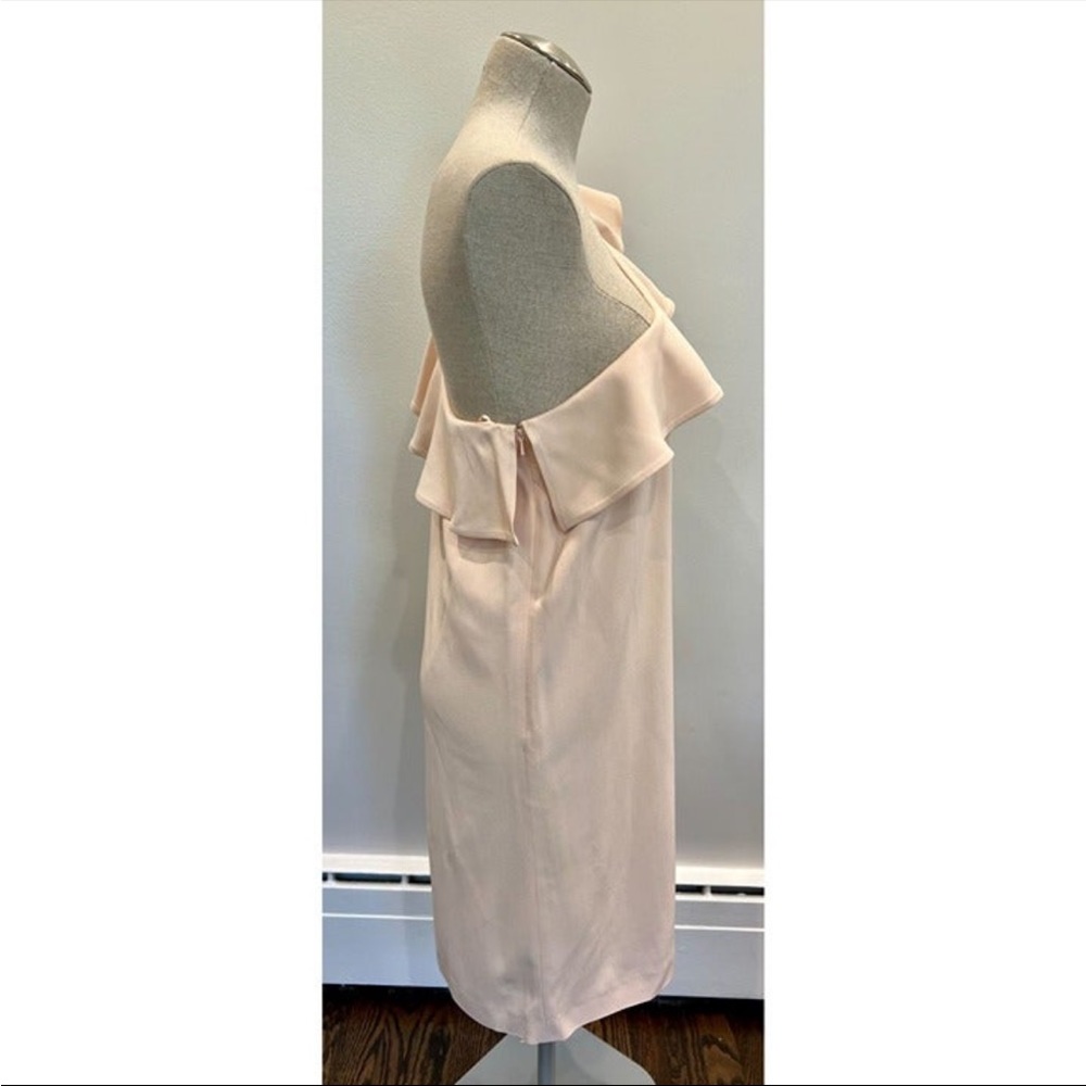 Sezane Cream One-Shoulder Dress - Picture 4 of 7
